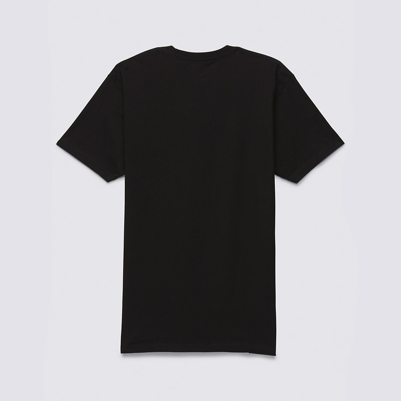LEFT CHEST LOGO T-SHIRT (BLACK) - Imagen 3