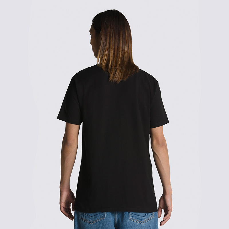 LEFT CHEST LOGO T-SHIRT (BLACK) - Imagen 4