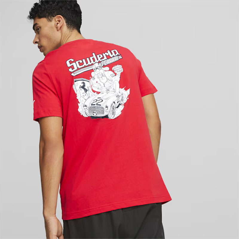 Scuderia Ferrari Men's Graphic Tee - Imagen 2