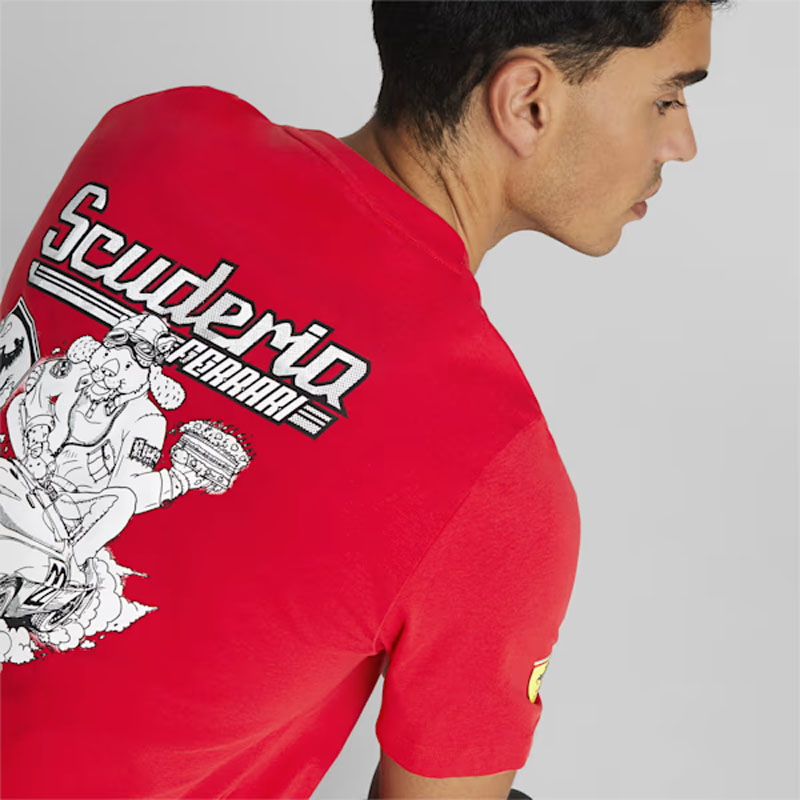 Scuderia Ferrari Men's Graphic Tee - Imagen 3